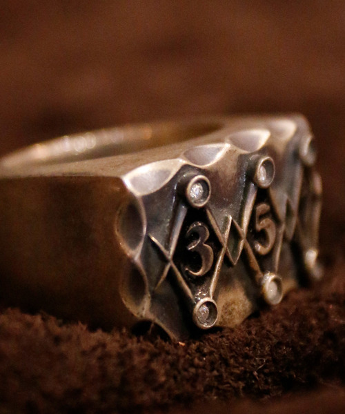 指輪 リング Varde77xTHEFT バルデセブンティセブン セフト / LUCKY NUMBER RING ラッキーナンバーリング 指輪の画像