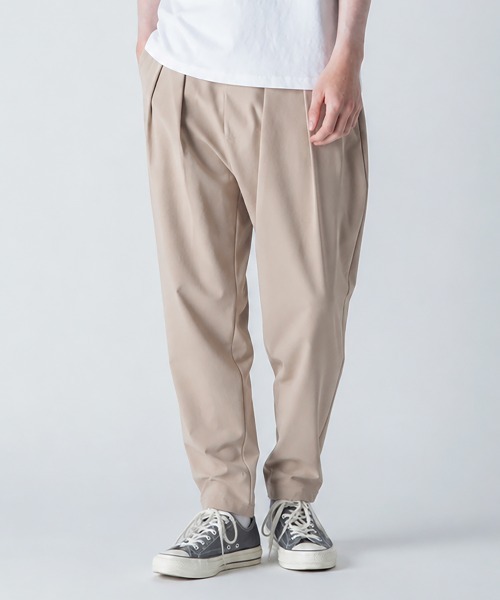 レアセル コードサルエルテーパードパンツ rehacer rehacer（レアセル） ワイドパンツ スラックス : Cord Sarouel Tapered