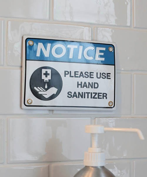 DULTON（ダルトン） ENAMELED NOTICE SIGN/エナメルノーティスサイン