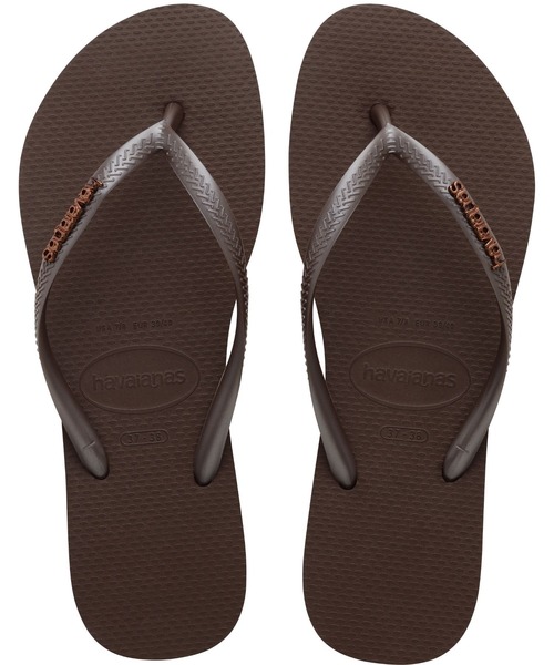 havaianas サンダル (ハワイアナス) / Slim Logo Metallic