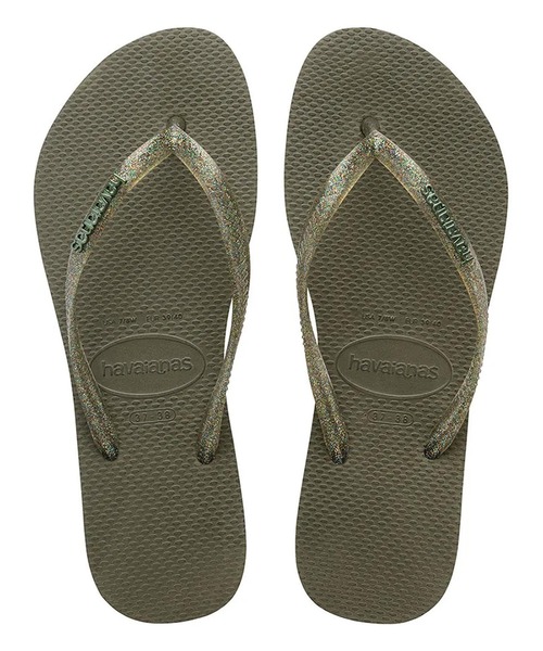 havaianas 41502330090 関税送料込 havaianas サンダル (ハワイアナス) / Slim Square ラバービーチ