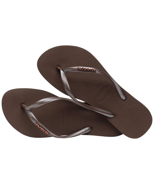 havaianas サンダル (ハワイアナス) / Slim Logo Metallic