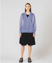 MIDIUMISOLID カーディガン for Ladies シアーVネック