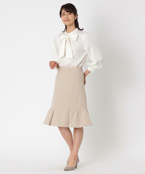 TO BE CHIC スカート ストレッチダブルクロス : ZOZOTOWN Yahoo