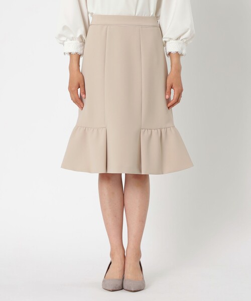 TO BE CHIC 桜色がきれいなタフタスカートと春に最適ニットのセット　44 Alley by w closet（アリーバイダブルクローゼット）の「【Alley
