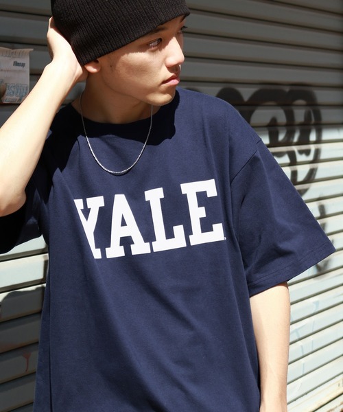 ZIP FIVE（ジップ ファイブ） tシャツ 「YALE」 カレッジロゴ プリント