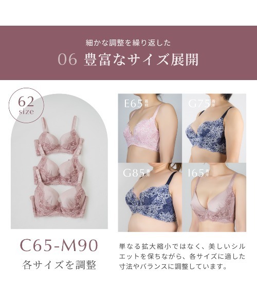 新品！HEAVEN 苦しくない補正ブラF65 2枚セット HEAVEN Japan ブラジャー シン・胸不二子ブラ 脇高補整ブラジャー