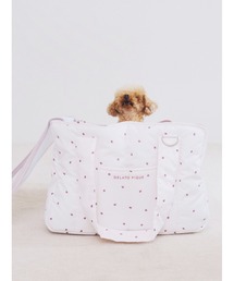 【CAT&DOG】【販路限定商品】ストロベリーキルティングキャリーバック セール】【CAT&DOG】【販路限定商品】ストロベリーキルティング