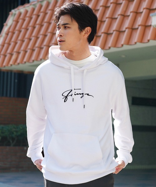 JIGGYS SHOP（ジギーズショップ） パーカー 裏毛プリント プルオーバー