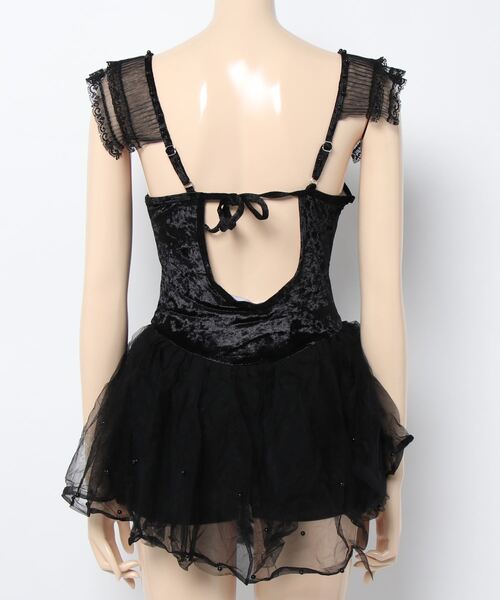 水着 ベロアシフォンチュールワンピース レディース : ZOZOTOWN Yahoo