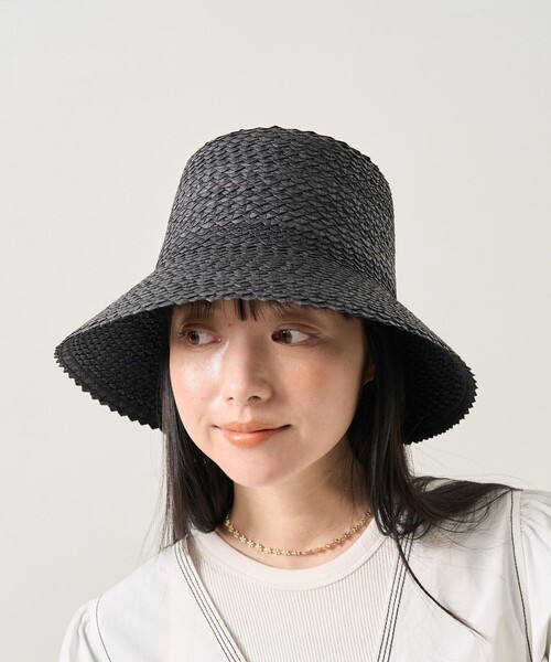 Casselini キャセリーニ リボン付き ストローハット Casselini キャセリーニ リボン付き ストローハット FREAK'S