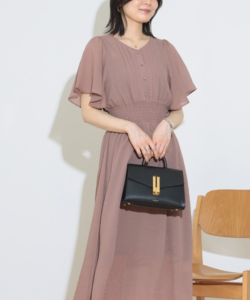 BEAMS HEART（ビームス ハート） ワンピース 袖フレア ワンピース