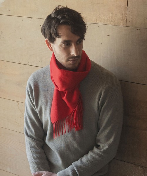 マフラー 「matti totti」カシミヤ マフラー カシミア 100％ 大判 メンズ 無地 単色 カシミヤマフラー カシミアマフラー_22