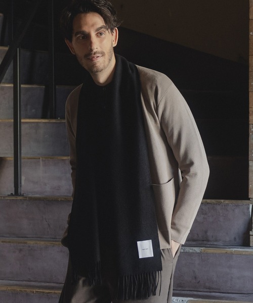 ［MaRi0］matti totti カシミヤストール ベージュ系 matti totti マフラー 「matti totti」カシミヤ カシミア 100