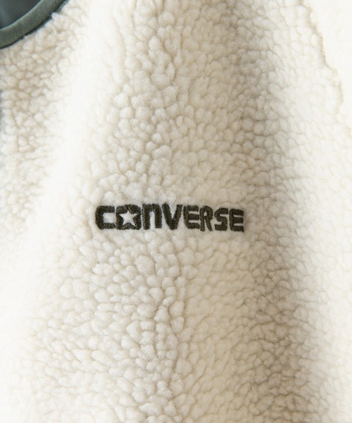 ニット レディース 「CONVERSE/コンバース」　シープボア袖ボリュームシャツ｜zozo｜11