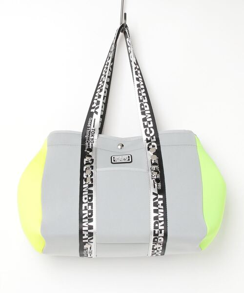 DECEMBERMAY トート型ボストンバッグ DECEMBERMAY ボストンバッグ 2WAY Neopren Big tote メンズ
