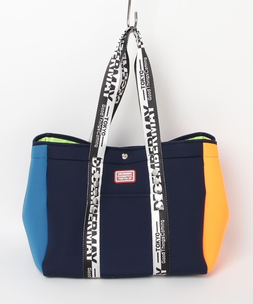 未使用DECEMBERMAY New 2WAY Neopren big tote DECEMBERMAY＜NEW 2WAY Neopren big tote ＞ - HIROO STYLE