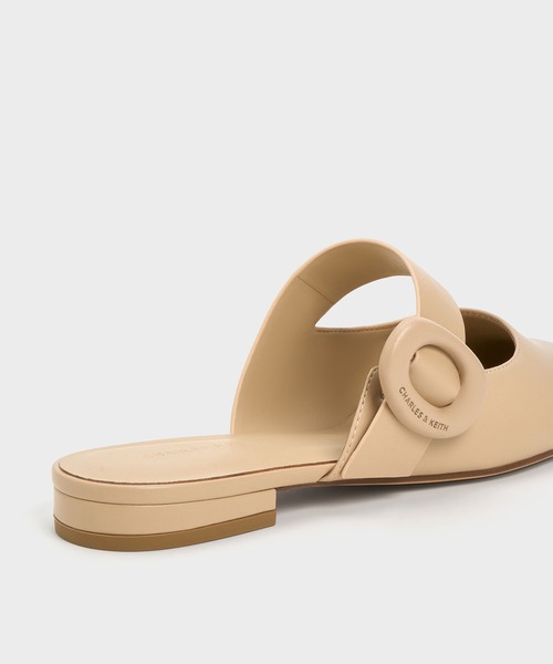 CHARLES ＆ KEITH（チャールズ&キース） サンダル ミュール オーバル