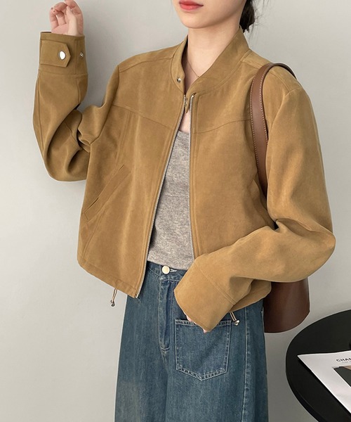 BANICO レザージャケット ライダース 「BANICO」スエードショート