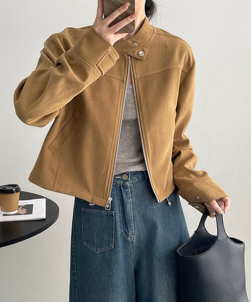 BANICO レザージャケット ライダース 「BANICO」スエードショート