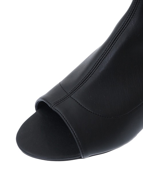 CLANE（クラネ） ブーツ STRETCH OPEN TOE BOOTS レディース