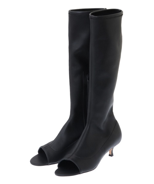 CLANE（クラネ） ブーツ STRETCH OPEN TOE BOOTS レディース