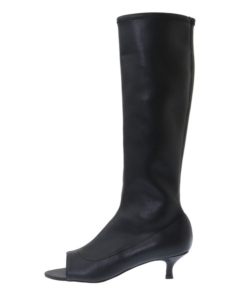 CLANE（クラネ） ブーツ STRETCH OPEN TOE BOOTS レディース