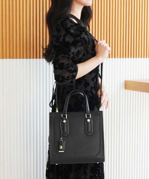 未使用 Jewelna Rose トレモロ トートバッグ レザー ブラック 極美品 Jewelna Rose トレモロ トートバッグ レザー ブラック