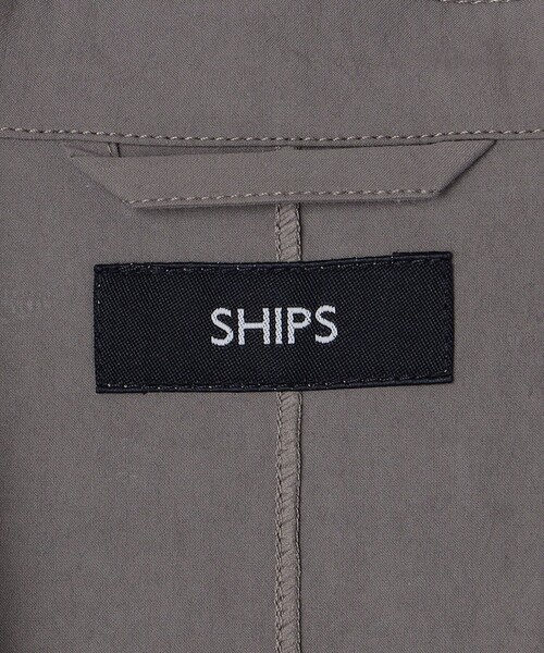 新品タグ付✨️ シップス リラックス コットン シャツジャケット 洗える 大きい SHIPS: コットン ブロード リラックス シャツ ジャケット