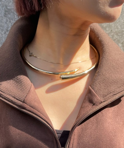 チョーカー 「HIKA」メタルチョーカー レディース メンズ : ZOZOTOWN