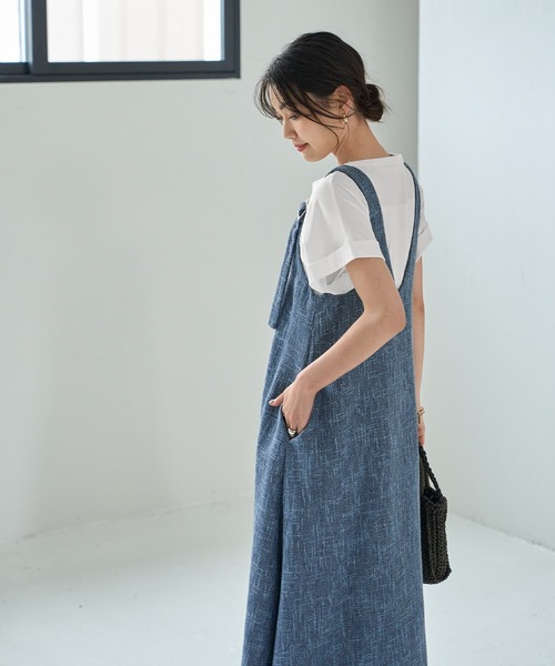 OBLI オブリ ツイードジャンパースカート OBLI ツイードジャンパースカート 新品未使用 - メルカリ