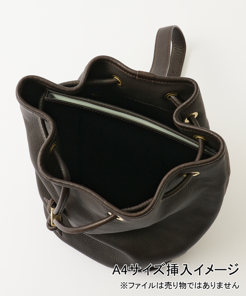EDIFICE ショルダーバッグ 「S.MANO / エス マーノ」DRAWSTRING