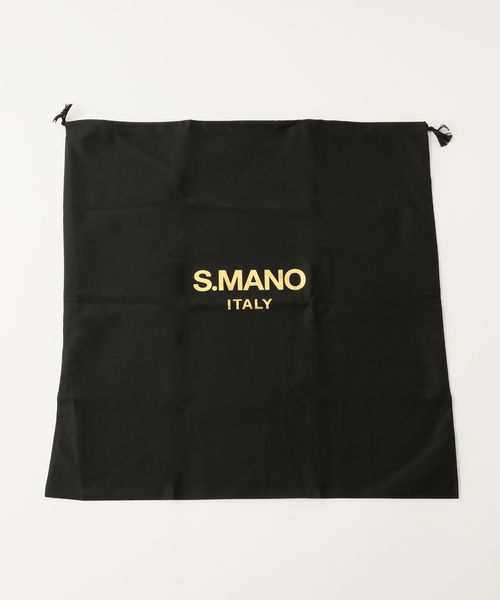 ショルダーバッグ バッグ メンズ 「S.MANO / エス マーノ」DRAWSTRING BAG LARGE｜zozo｜18