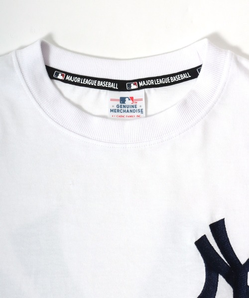 MLBチームロゴ Tシャツ ホワイト MLB(エムエルビー)チームロゴTシャツ（Tシャツ） | Right-on