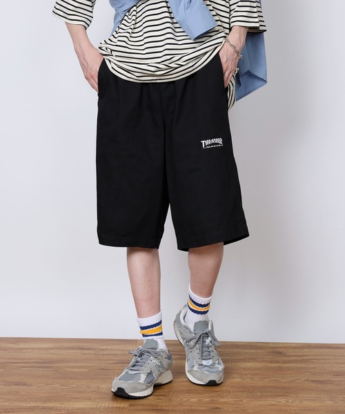 THRASHER（スラッシャー） ハーフパンツ ジーンズ 短パン 「THRASHER