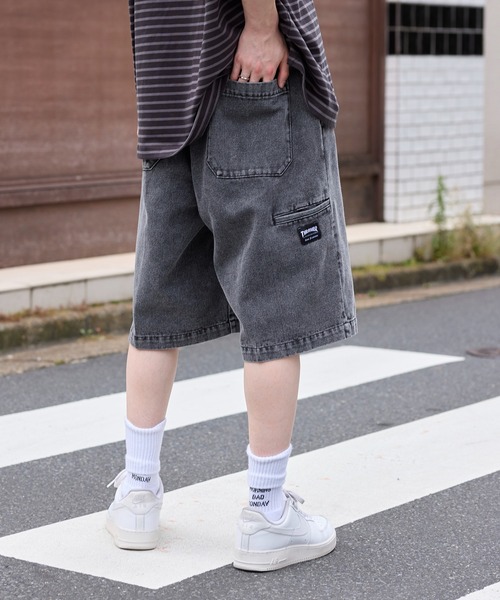 THRASHER（スラッシャー） ハーフパンツ ジーンズ 短パン 「THRASHER