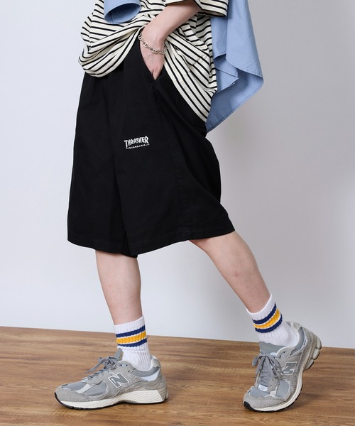 THRASHER（スラッシャー） ハーフパンツ ジーンズ 短パン 「THRASHER