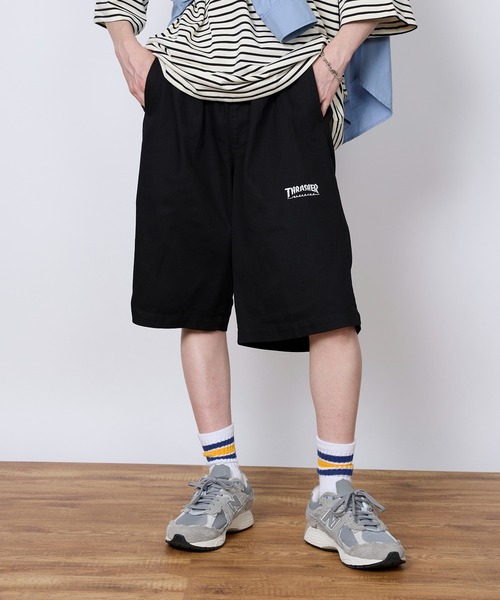 THRASHER（スラッシャー） ハーフパンツ ジーンズ 短パン 「THRASHER