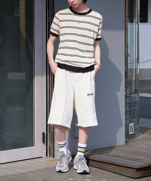 THRASHER（スラッシャー） ハーフパンツ ジーンズ 短パン 「THRASHER