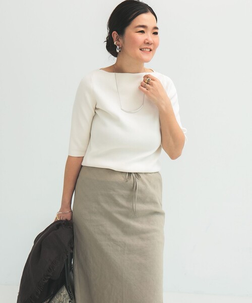定価19800円❤️Demi-Luxe BEAMS オーバー クルーネックニット ムサコの売れスギ♡KNIT〈Demi-Luxe BEAMS〉編｜ビームス 武蔵小杉｜BEAMS