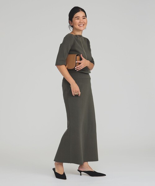 現行商品☆Demi-Luxe BEAMS☆ ボートネックニット Demi-Luxe BEAMS（デミルクス ビームス）シンプル ボートネック