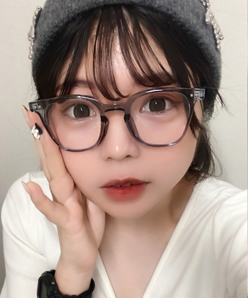 谷口眼鏡　レディース　伊達メガネ　桑山茶笹　メイドインジャパン サングラス おしゃれ 通販 名古屋眼鏡 6347 ファッショングラス