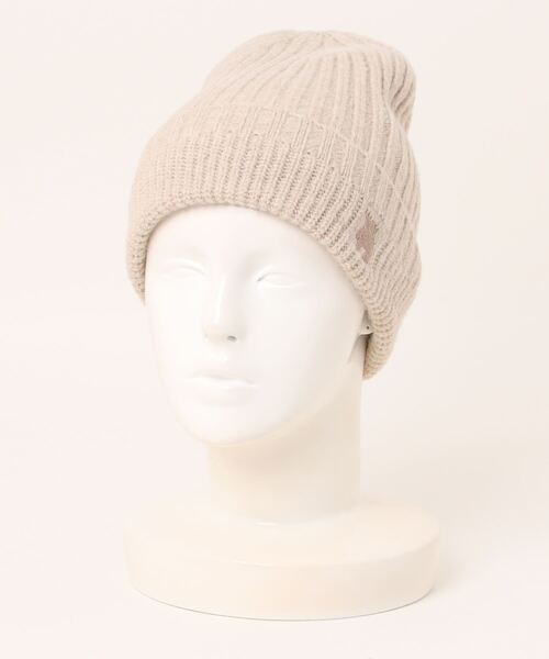 最終価格madhappy♡ニット帽♡ moz（モズ） ニット帽 ニットキャップ バックリボンワッチ レディース