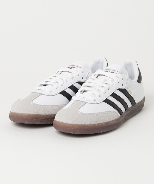 ファッションの adidas/アディダス スニーカー adidas メンズ SAMBA レディース 靴