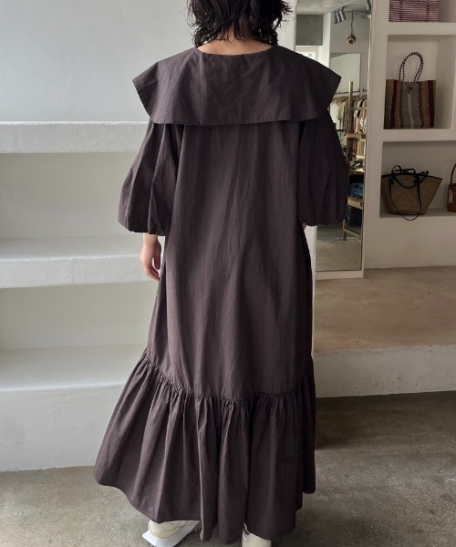 CASA FLINE」 半袖ワンピース FREE ブルー レディース : 84569642  