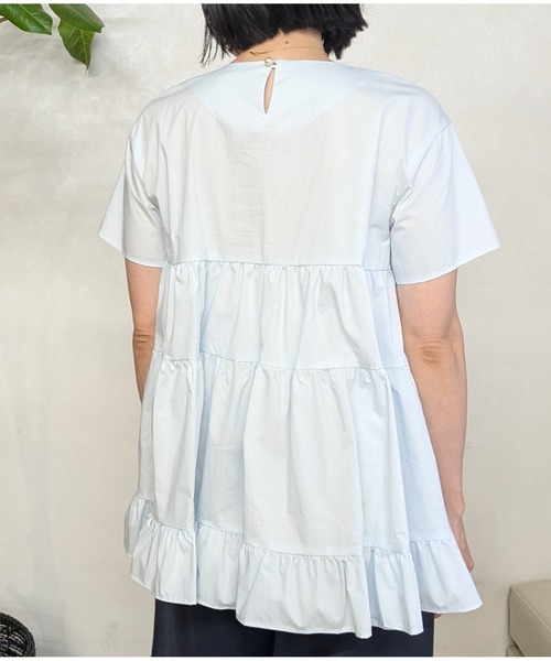 Sono ブラウス シャツ ZOZO限定再販「SONO/ソーノ」ティアード