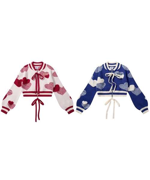 極美品✨完売品　ダイアグラム ニットスタジャン ホワイト GYDA（ジェイダ）の「ICONIQFIGURE アメスリニットTOPS（ニット