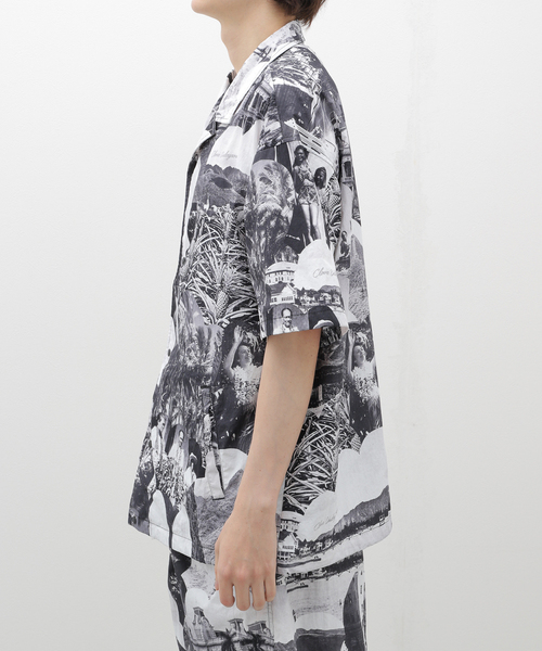 Cloveru（クローバル） シャツ ブラウス URBAN 2WAY PICTURE SHIRTS