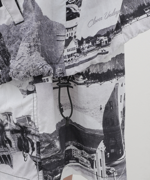 Cloveru（クローバル） シャツ 半袖 URBAN 2WAY PICTURE SHIRTS メンズ