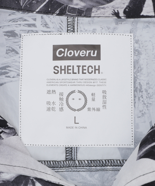 Cloveru（クローバル） シャツ 半袖 URBAN 2WAY PICTURE SHIRTS メンズ